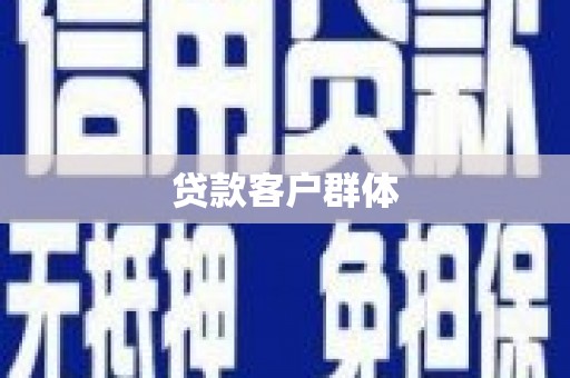 龙凤贷款客户群体