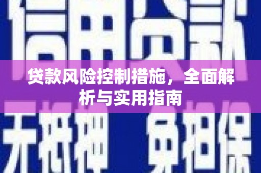 龙凤贷款风险控制措施，全面解析与实用指南