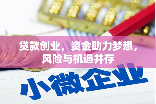 龙凤贷款创业，资金助力梦想，风险与机遇并存