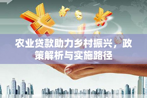 龙凤农业贷款助力乡村振兴，政策解析与实施路径