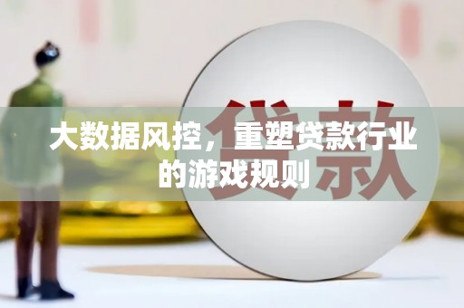 龙凤大数据风控，重塑贷款行业的游戏规则