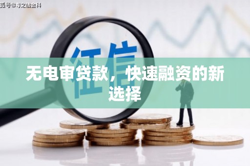 龙凤无电审贷款，快速融资的新选择