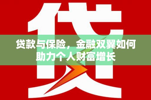 龙凤贷款与保险，金融双翼如何助力个人财富增长