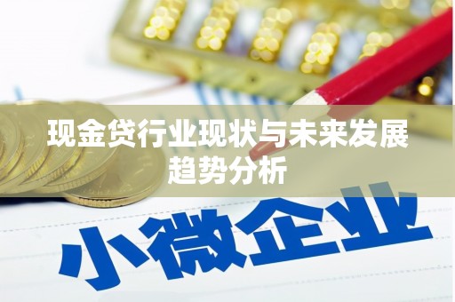 龙凤现金贷行业现状与未来发展趋势分析