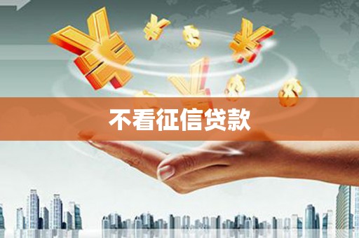 龙凤不看征信贷款