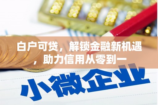 龙凤白户可贷，解锁金融新机遇，助力信用从零到一