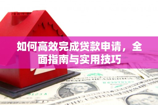 龙凤如何高效完成贷款申请，全面指南与实用技巧