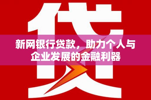 龙凤新网银行贷款，助力个人与企业发展的金融利器