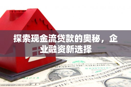 龙凤探索现金流贷款的奥秘，企业融资新选择