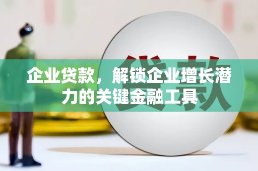 龙凤企业贷款，解锁企业增长潜力的关键金融工具