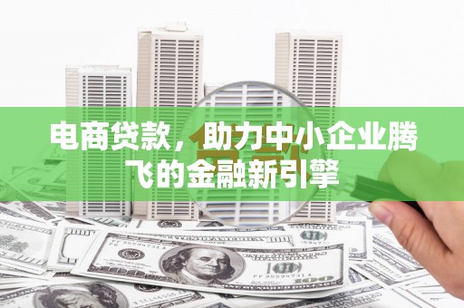 龙凤电商贷款，助力中小企业腾飞的金融新引擎