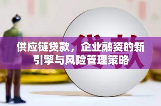 龙凤供应链贷款，企业融资的新引擎与风险管理策略