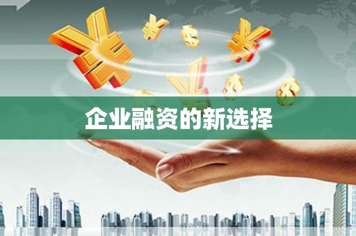 龙凤企业融资的新选择