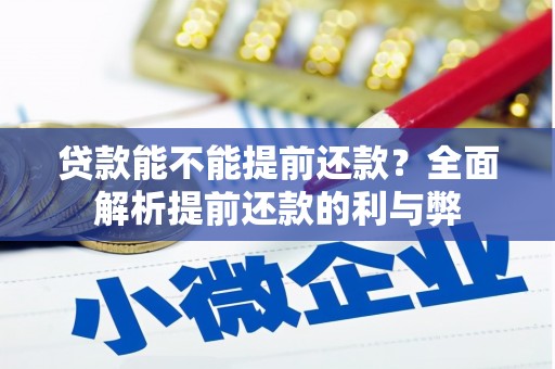 龙凤贷款能不能提前还款？全面解析提前还款的利与弊