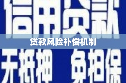 龙凤贷款风险补偿机制