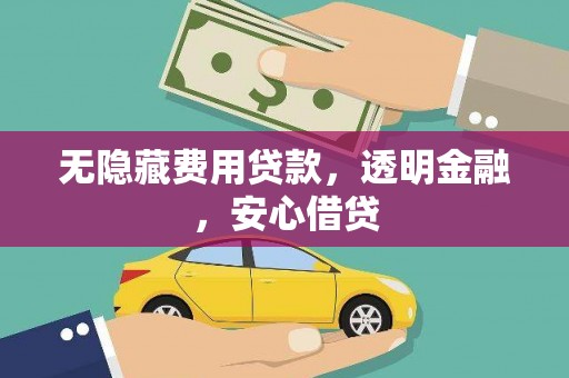 龙凤无隐藏费用贷款，透明金融，安心借贷