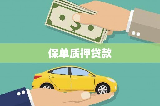龙凤保单质押贷款