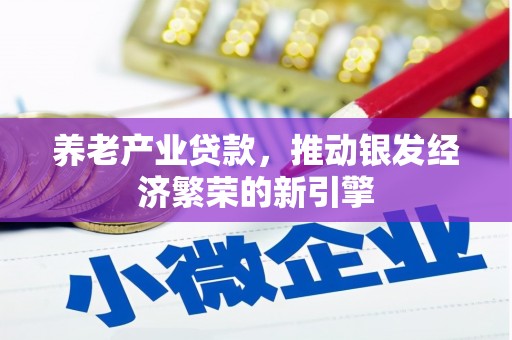 龙凤养老产业贷款，推动银发经济繁荣的新引擎