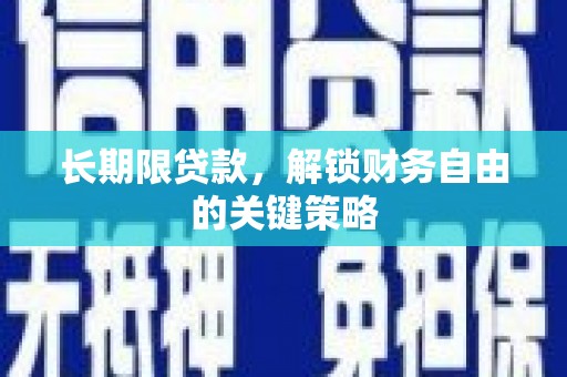 龙凤长期限贷款，解锁财务自由的关键策略