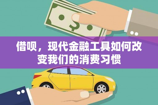 龙凤借呗，现代金融工具如何改变我们的消费习惯