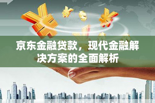 龙凤京东金融贷款，现代金融解决方案的全面解析