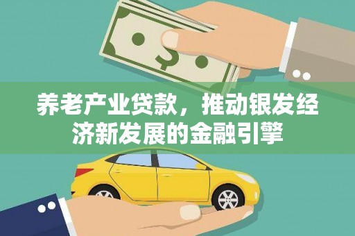 龙凤养老产业贷款，推动银发经济新发展的金融引擎