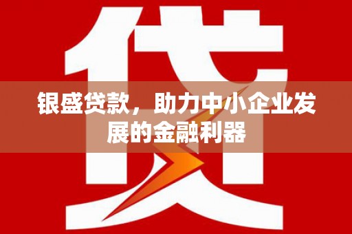 龙凤银盛贷款，助力中小企业发展的金融利器