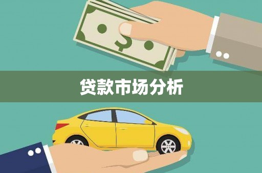龙凤贷款市场分析