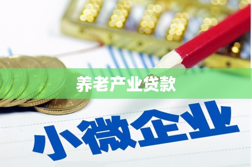龙凤养老产业贷款