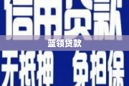 龙凤蓝领贷款