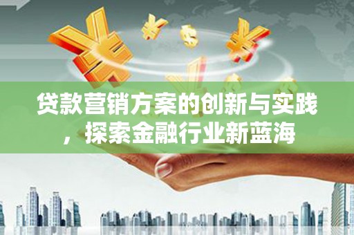 龙凤贷款营销方案的创新与实践，探索金融行业新蓝海