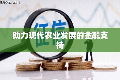 龙凤助力现代农业发展的金融支持