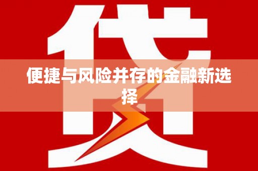 龙凤便捷与风险并存的金融新选择