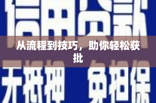 龙凤从流程到技巧，助你轻松获批