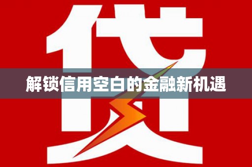 龙凤解锁信用空白的金融新机遇