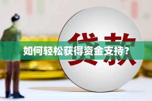 龙凤如何轻松获得资金支持？